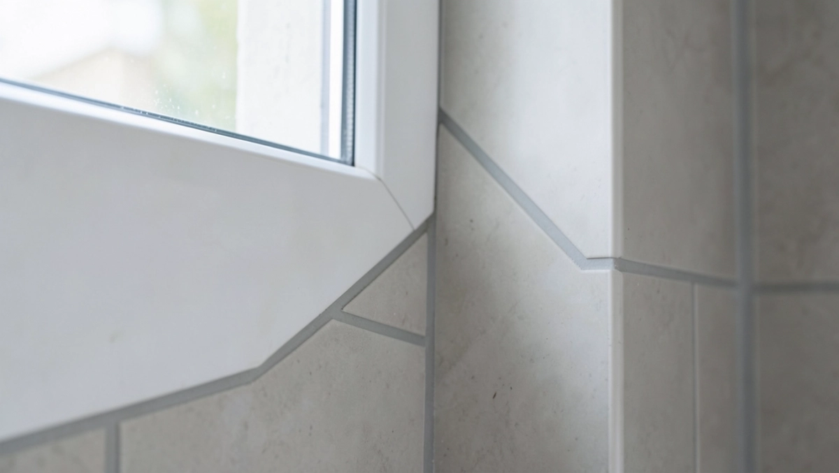 Jak wykończyć płytki przy oknie