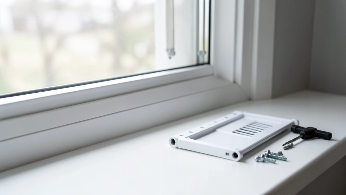 Jak zamontować roletę na okno z wywietrznikiem