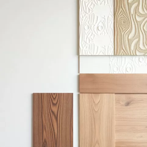 Ciekawe wykończenie ścian wewnętrznych