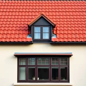 Czerwony dach jakie okna