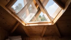 firanki na okna na poddaszu