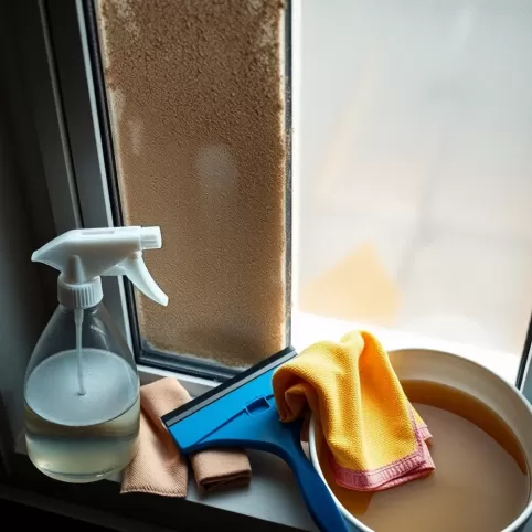 Jak umyć bardzo brudne okna