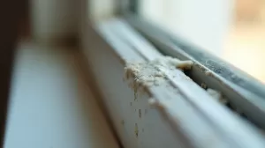 Jak usunąć klej z ramy okna