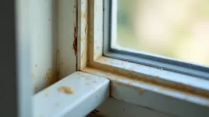 Jak usunąć klej z ramy okna po moskitierze