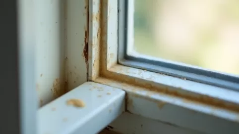 Jak usunąć klej z ramy okna po moskitierze