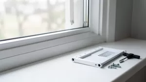 Jak zamontować roletę na okno z wywietrznikiem