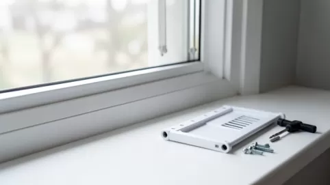 Jak zamontować roletę na okno z wywietrznikiem