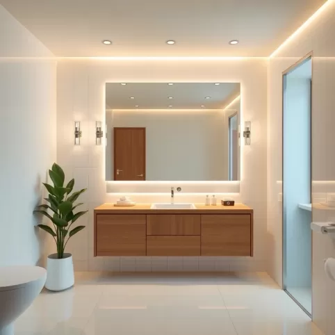 Jakie światło do łazienki bez okna