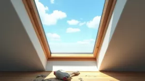 Obróbka okna dachowego cena robocizny