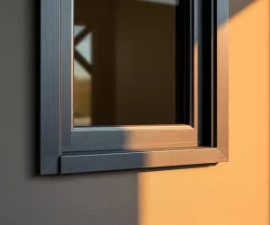 Okna antracyt jaki parapet wewnętrzny