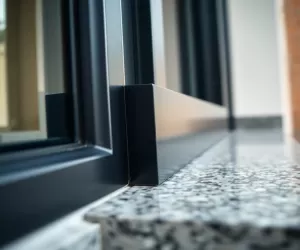 Okna antracyt jaki parapet zewnętrzny
