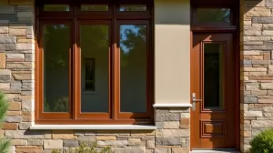 Okna orzech jaka elewacja