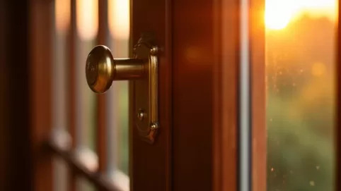 Okna orzech jakie klamki