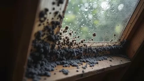 Pleśń na oknach dachowych jak usunąć