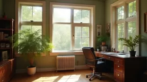 Pokój z dwoma oknami jak urządzić